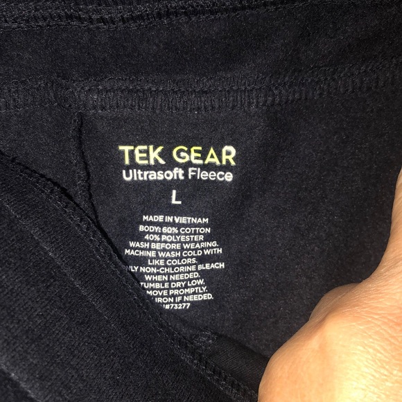 Tek Gear Black Jogger Pants - Picture 2 of 6